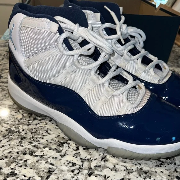 Jordan 11 Retro Blue & White Men’s 13